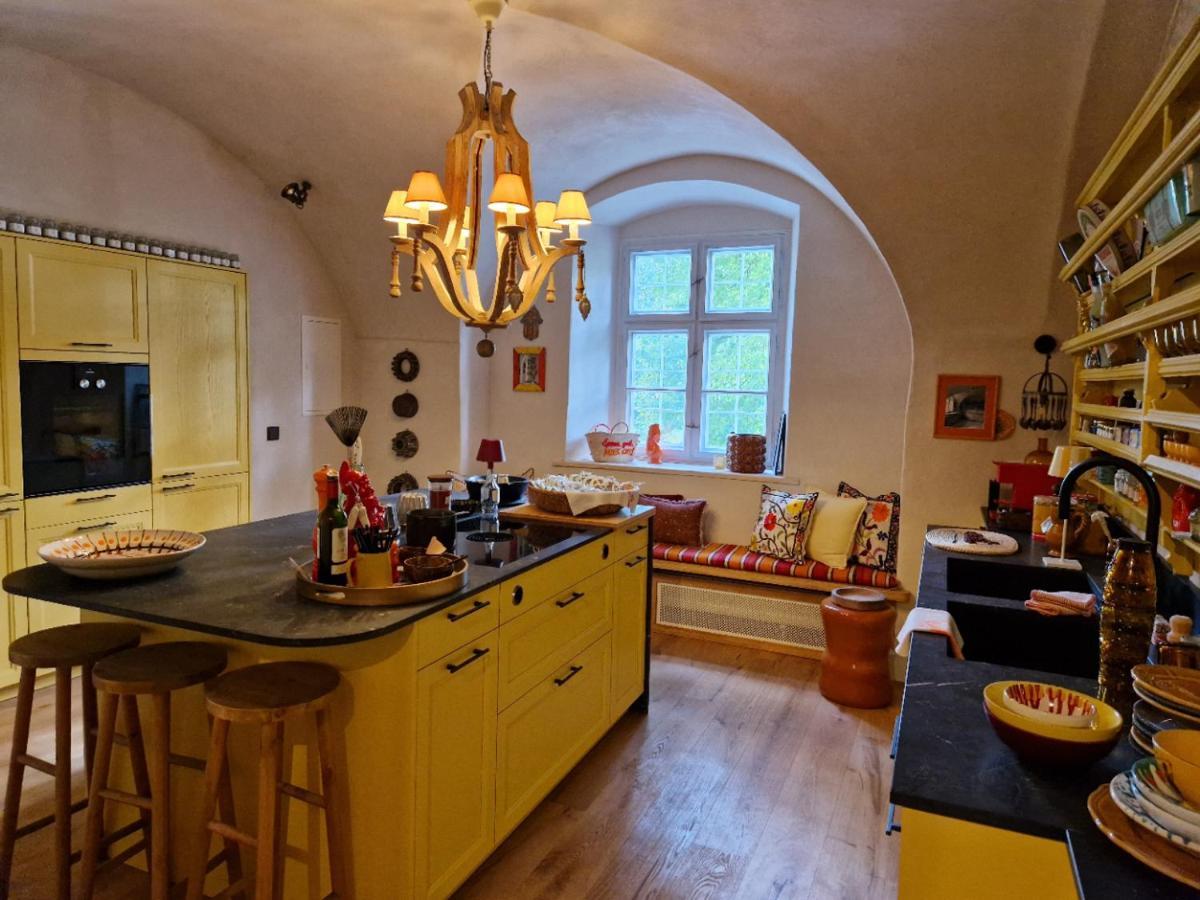 Wohnen Im Wasserschloss Sandizell Schrobenhausen Esterno foto