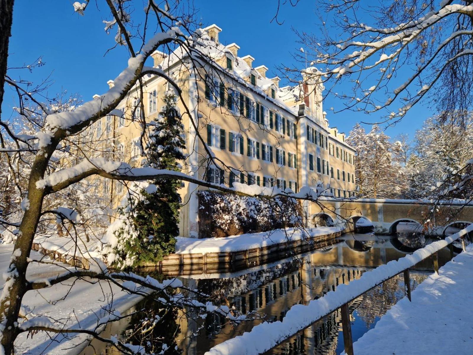 Wohnen Im Wasserschloss Sandizell Schrobenhausen Esterno foto
