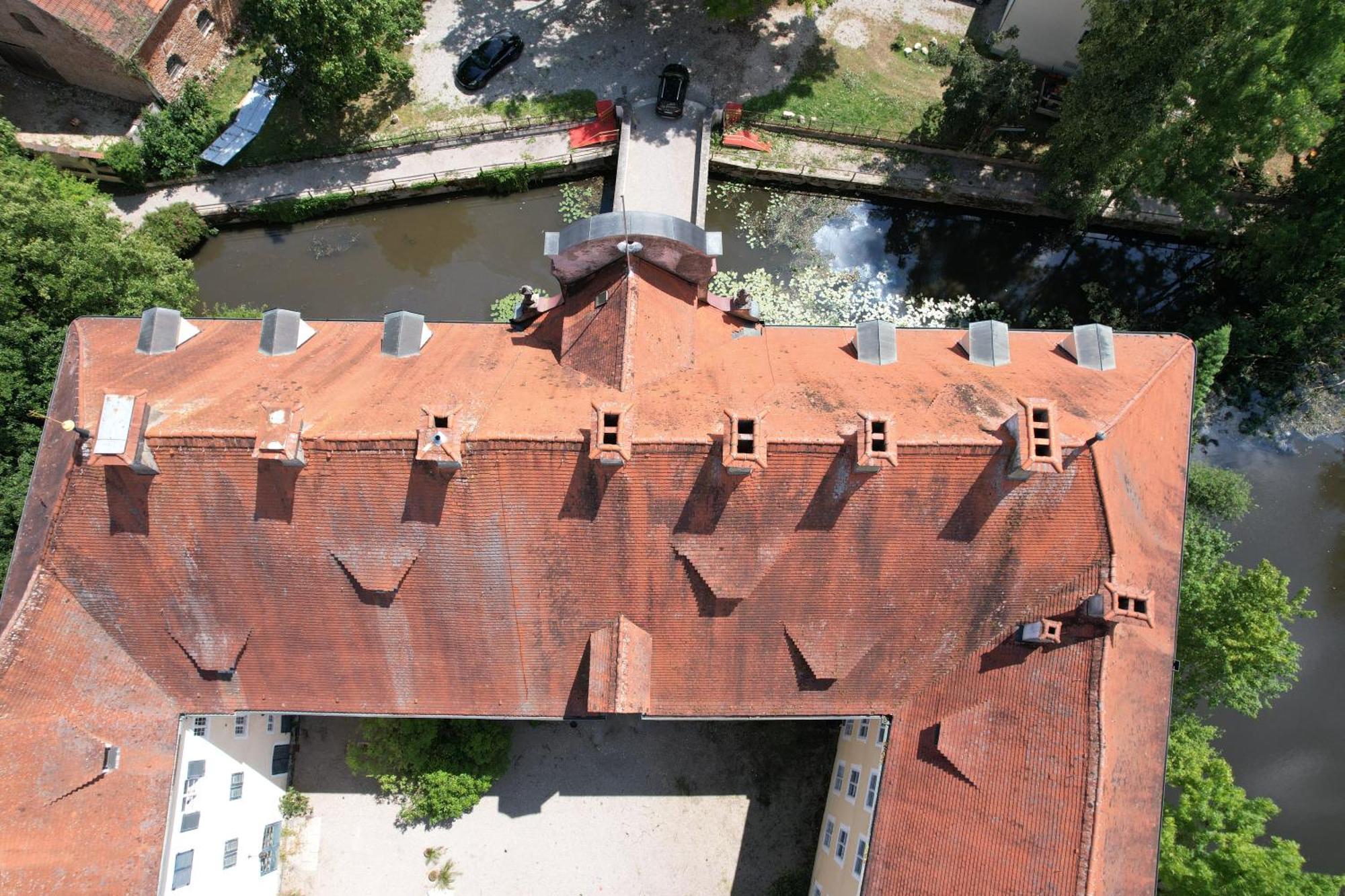 Wohnen Im Wasserschloss Sandizell Schrobenhausen Esterno foto