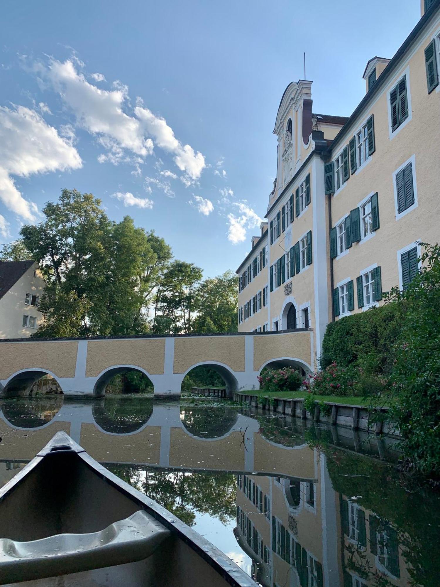 Wohnen Im Wasserschloss Sandizell Schrobenhausen Esterno foto