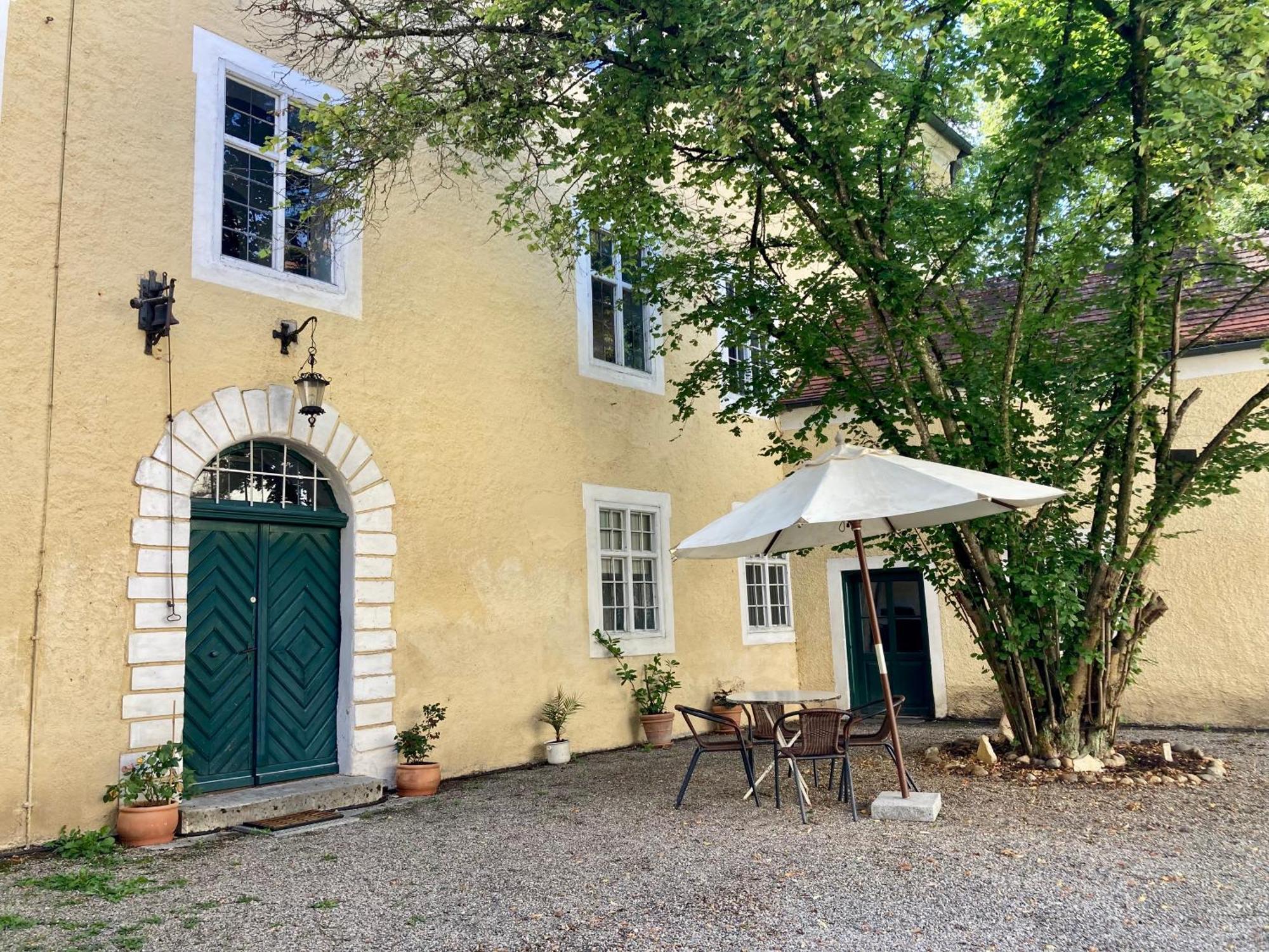 Wohnen Im Wasserschloss Sandizell Schrobenhausen Esterno foto